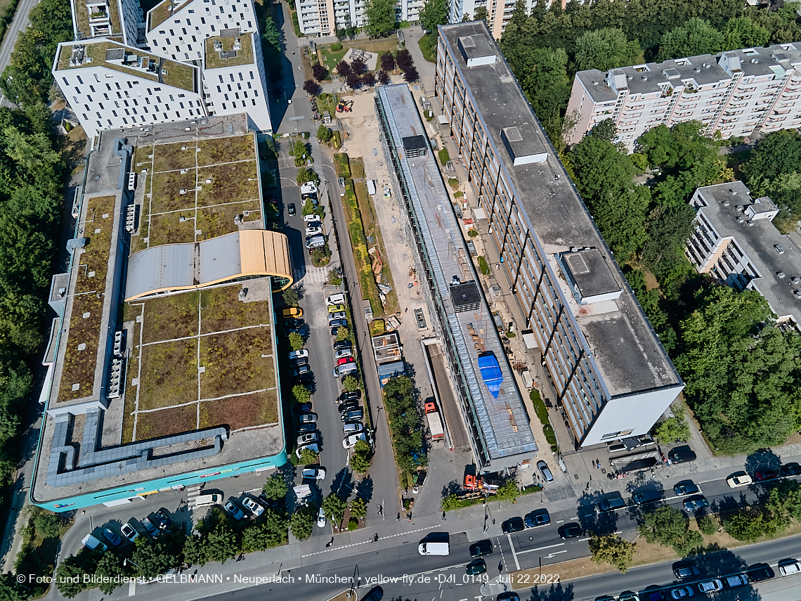 22.07.2022 - Plettzentrum und Montessori Schule in Neuperlach